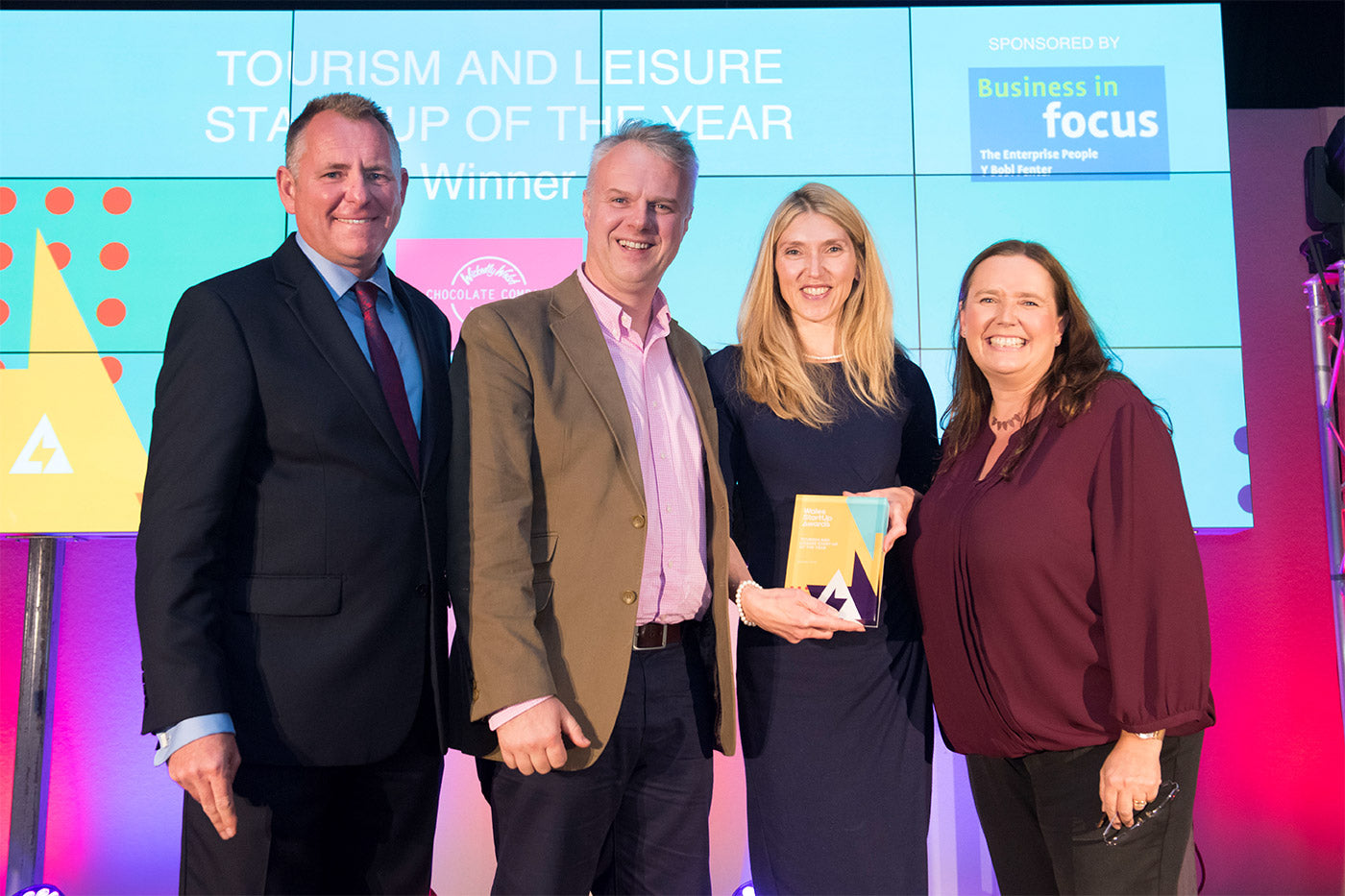 Wales Start Up Awards Winner 2016 - Wickedly Welsh Chocolate Company Ltd