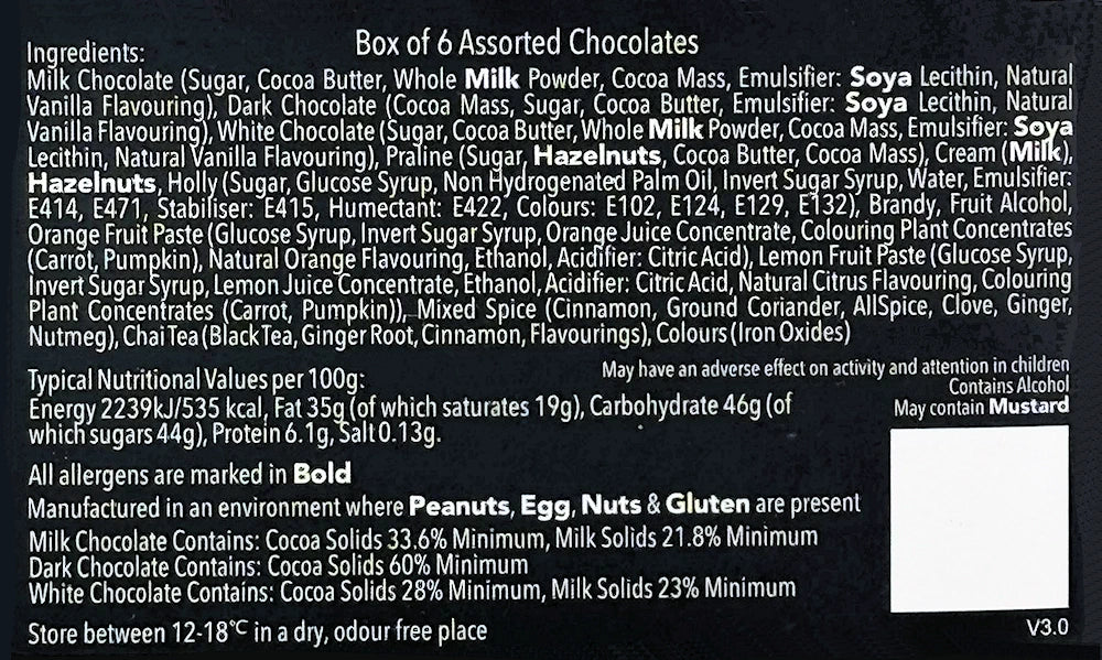 Christmas Ballotin of 6