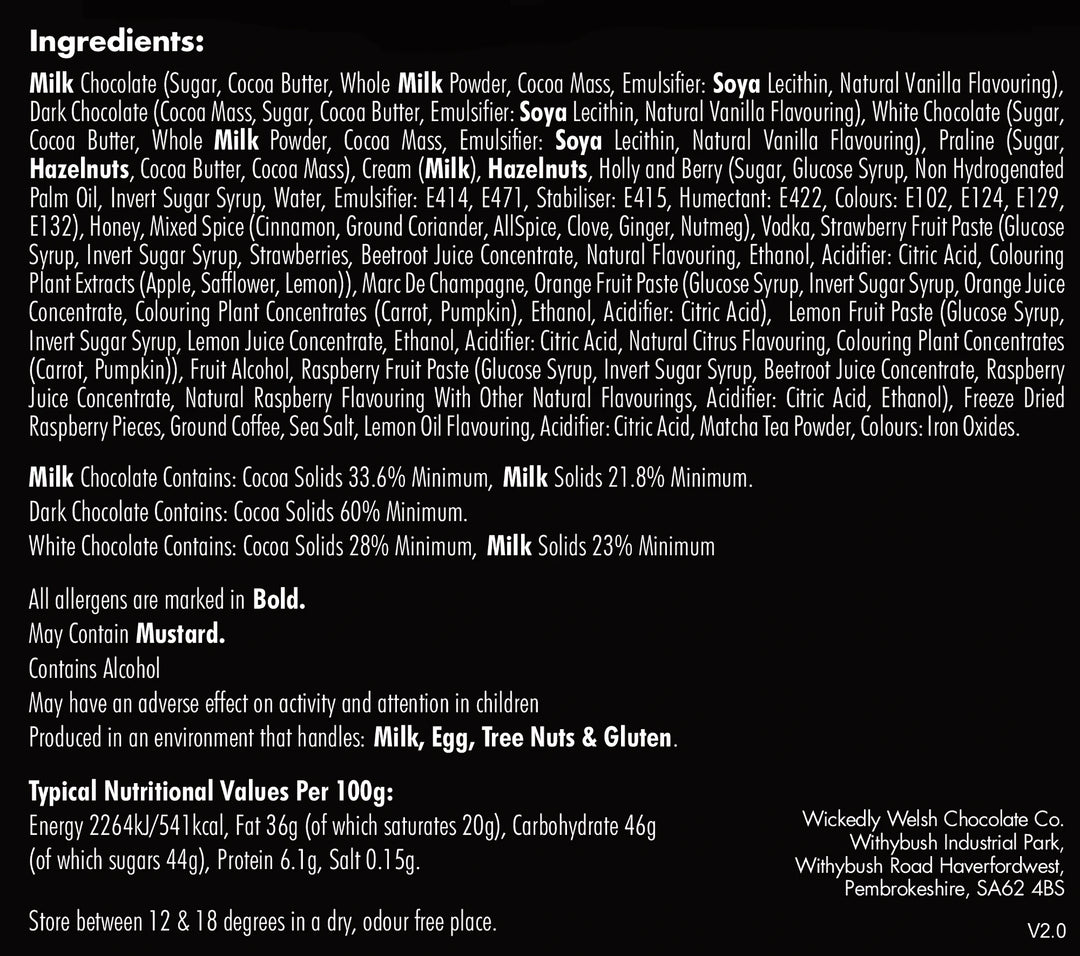 12 Specially Selected Christmas Chocolates