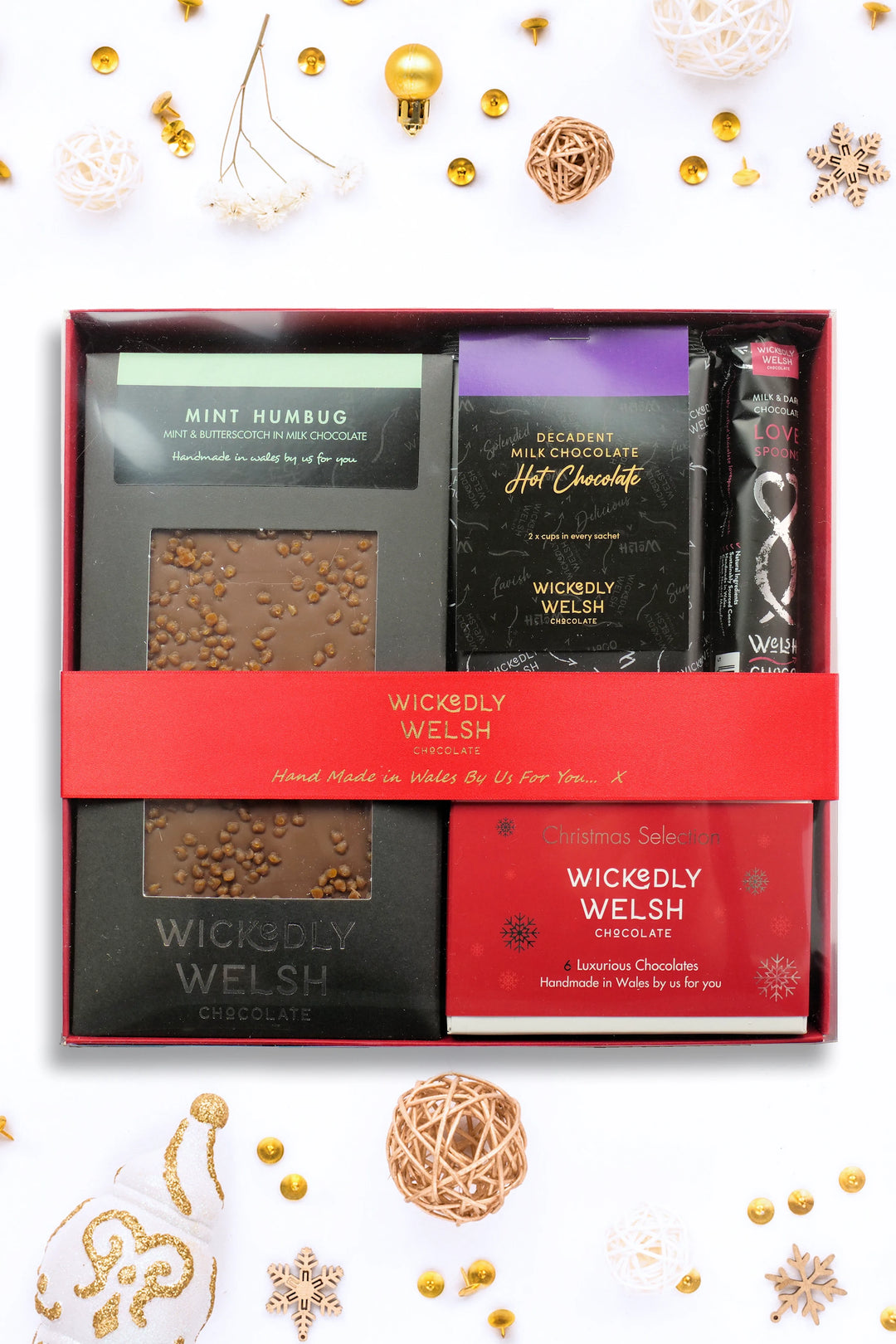 Original Standard Christmas Hamper Hamper - Wickedly Welsh Chocolate
