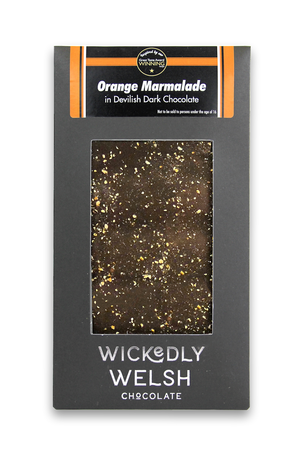 Orange Marmalade Bar Great Taste Award Winner Wickedly Welsh Chocolate