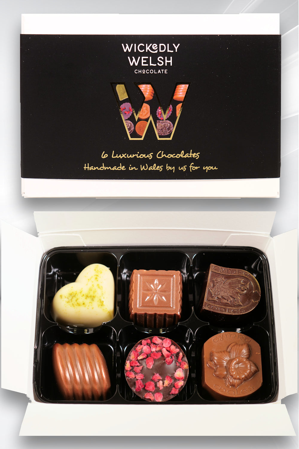 A Ballotin of 6 Specially Selected Chocolates
