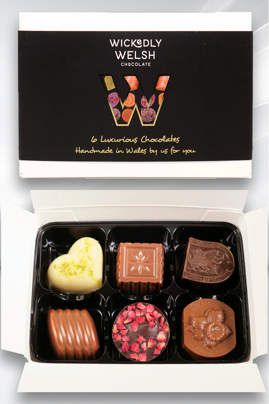 A Ballotin of 6 Specially Selected Chocolates