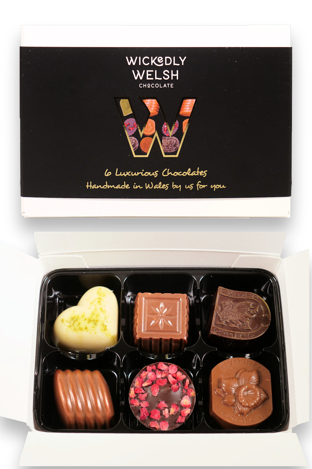 A Ballotin of 6 Specially Selected Chocolates