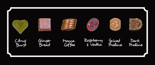 A Ballotin of 6 Specially Selected Chocolates