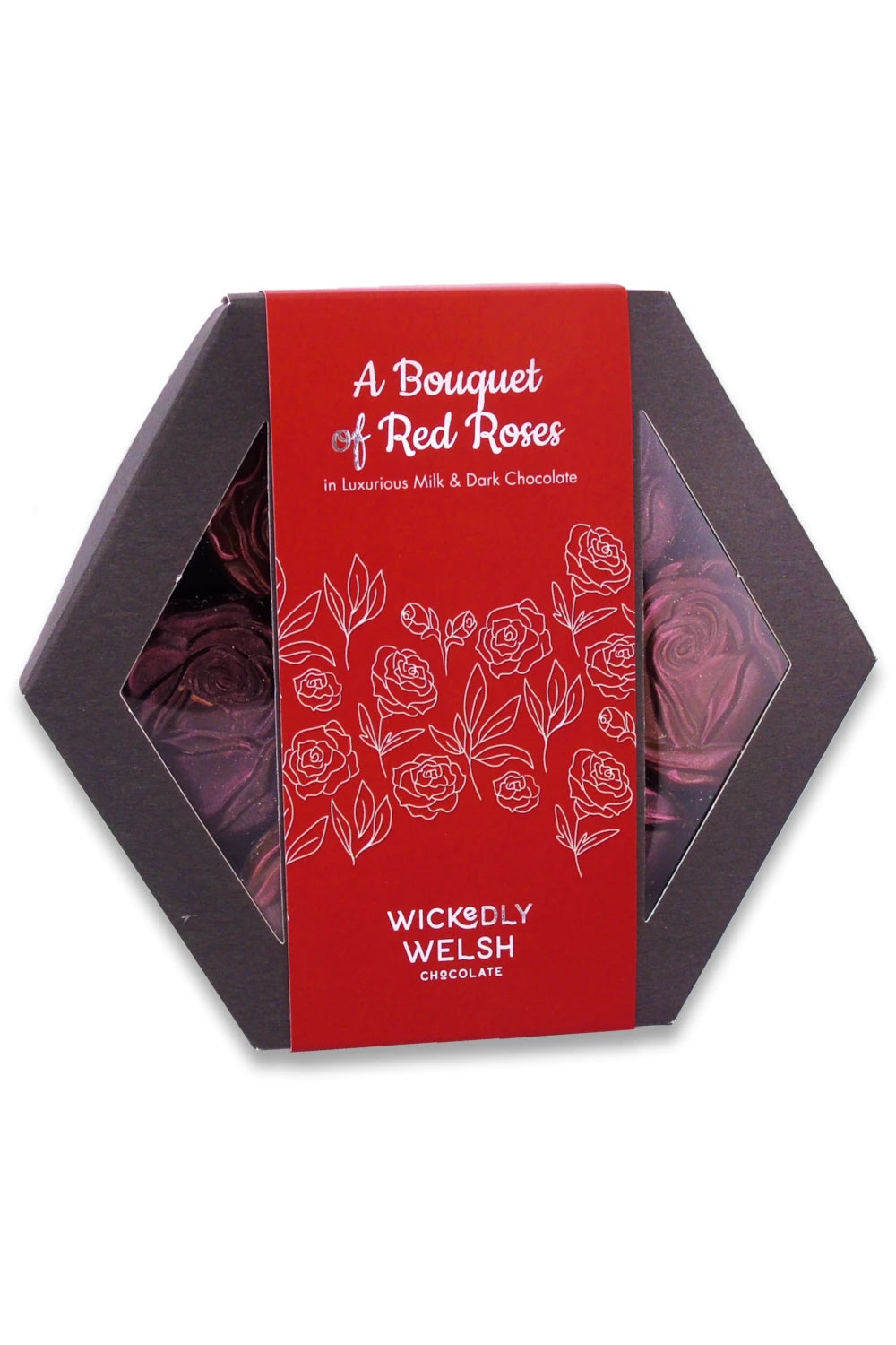 Bouquet of Chocolate Roses - Wickedly Welsh Chocolate