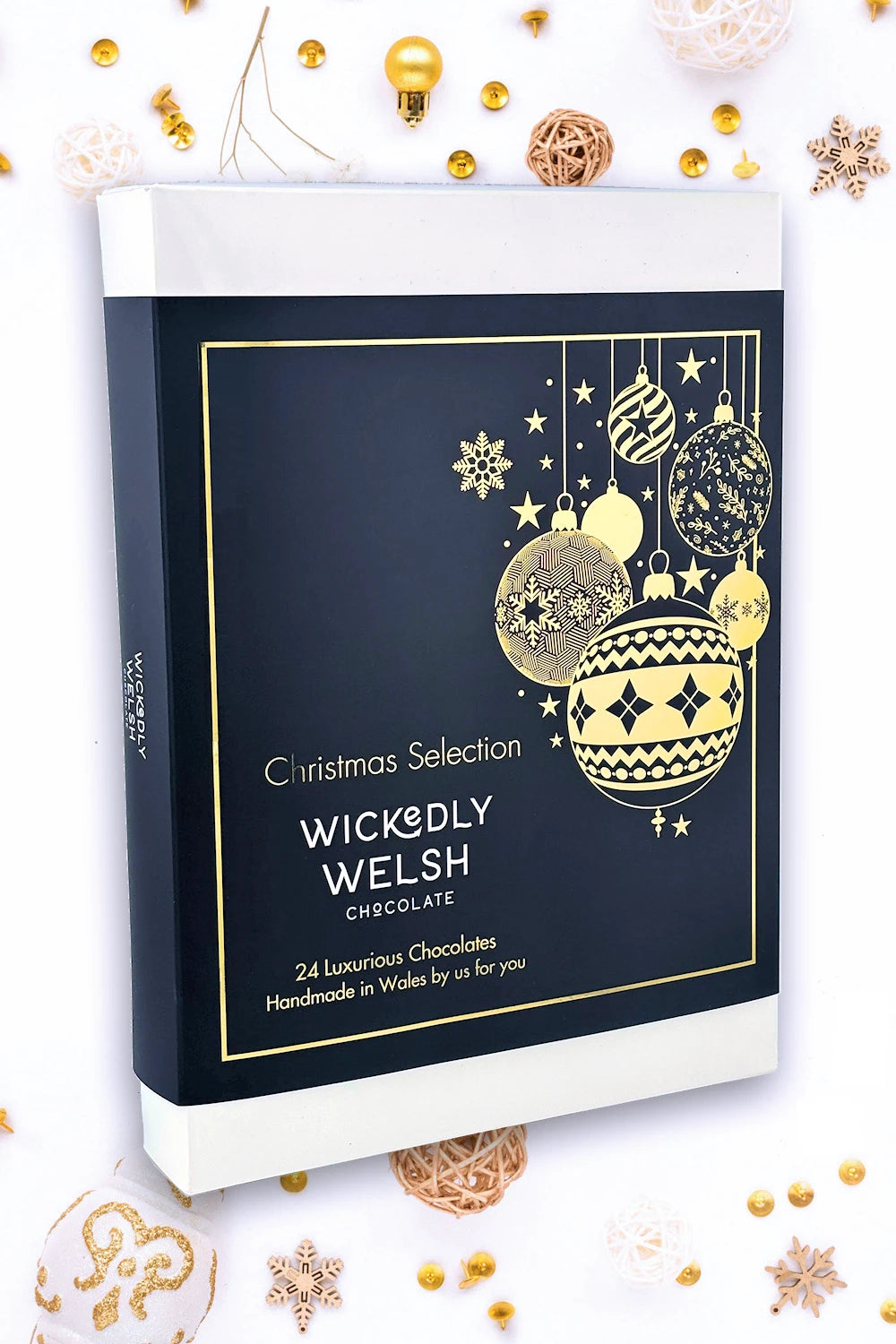Wickedly Welsh Chocolate Christmas Box of 24