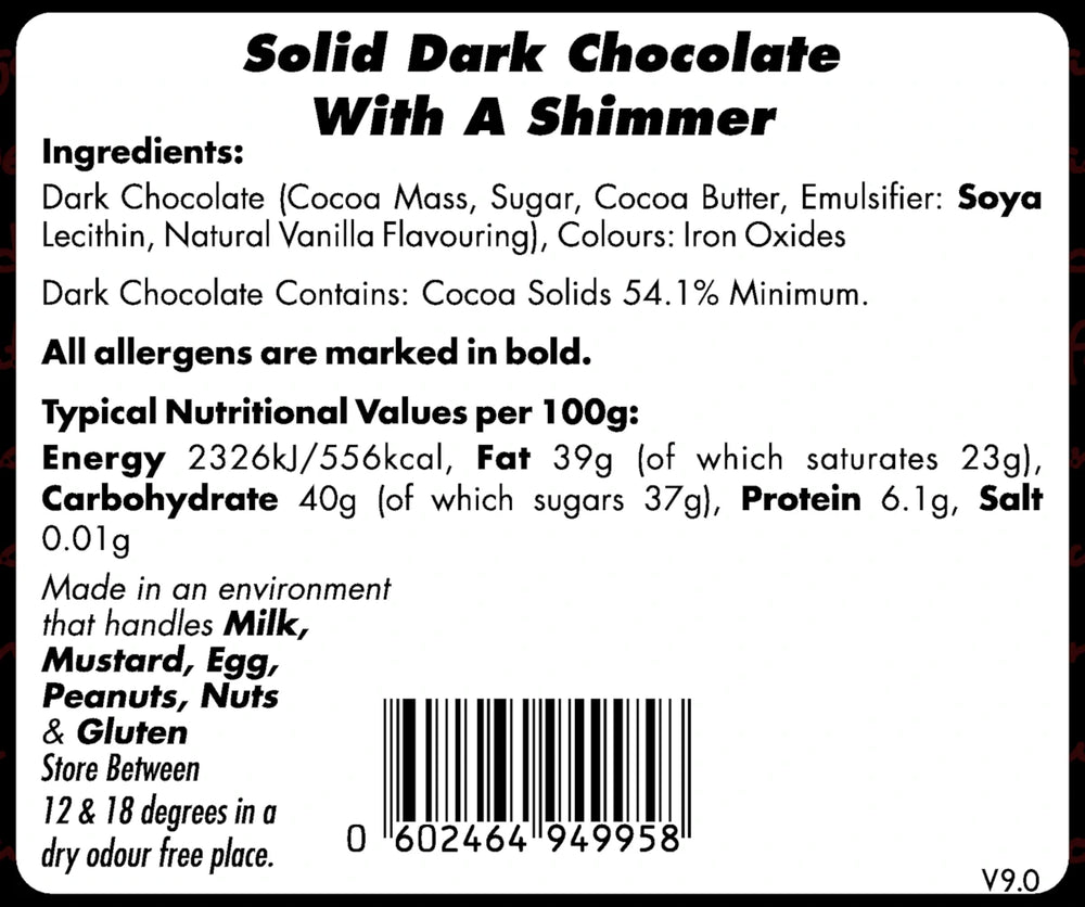 'Cymru am Byth' Dark Chocolate Dragon Bar