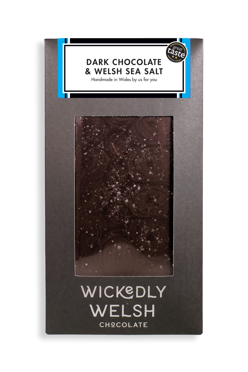Dark Chocolate &amp; Sea Salt Bar - Great Taste Award Winner