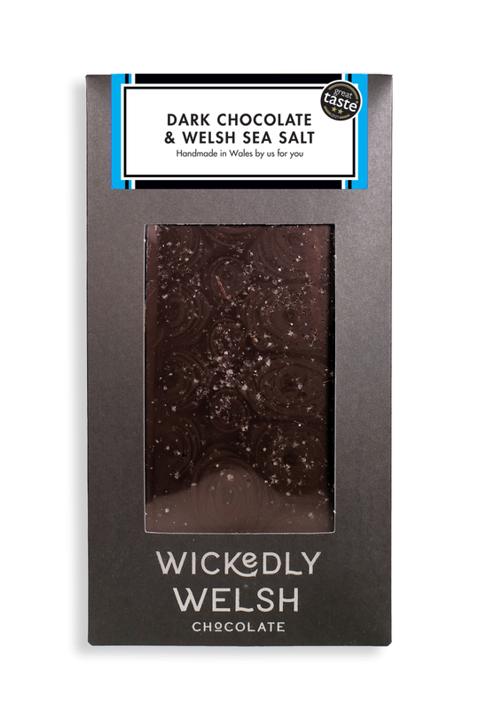 Dark Chocolate &amp; Sea Salt Bar - Great Taste Award Winner