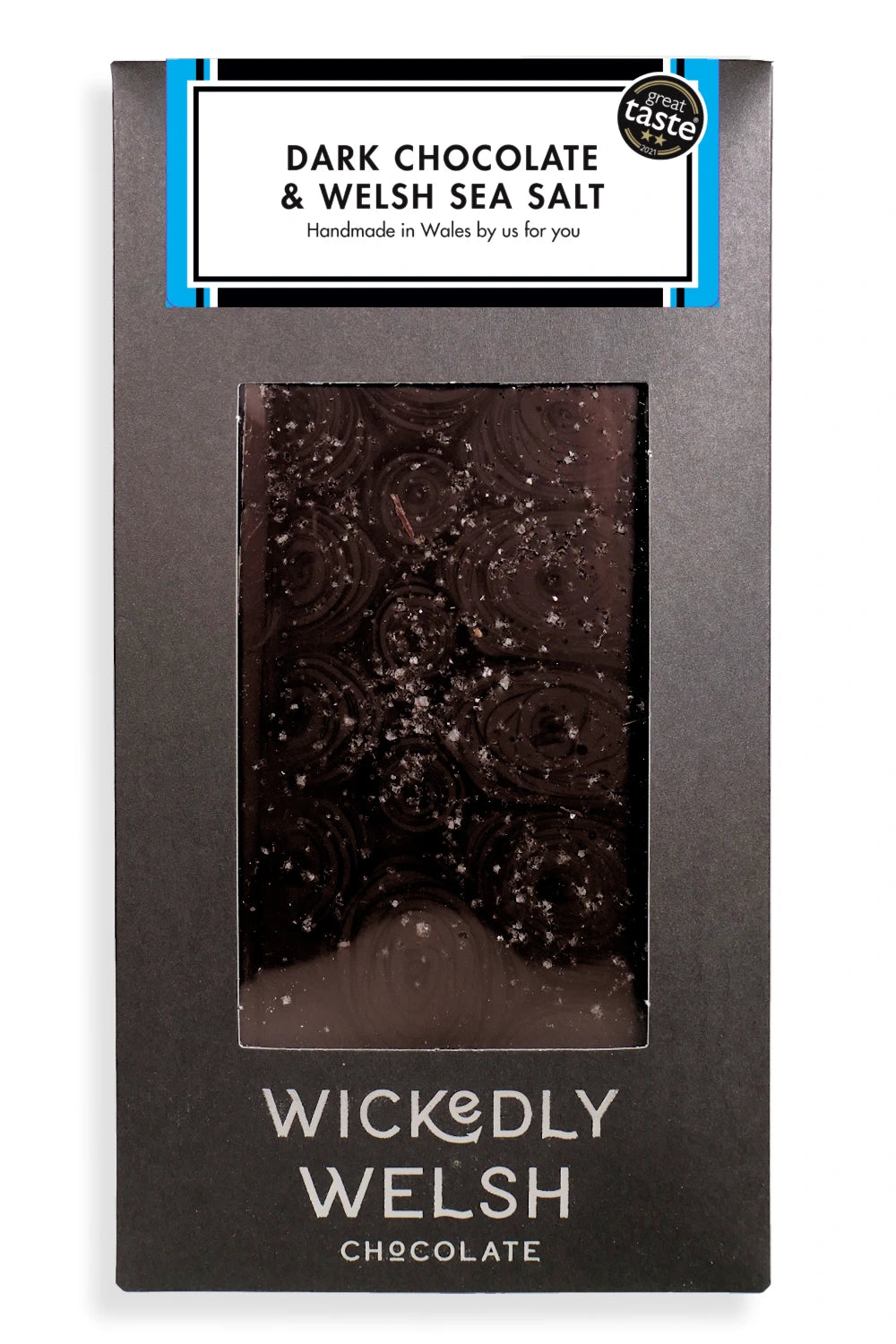 Dark Chocolate &amp; Sea Salt Bar - Great Taste Award Winner