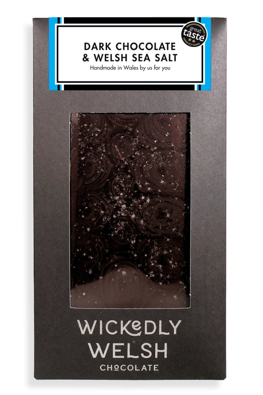 Dark Chocolate &amp; Sea Salt Bar - Great Taste Award Winner