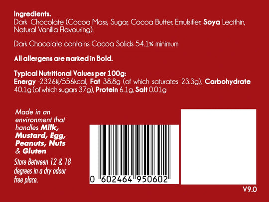 Devilishly Dark Chocolate Bar