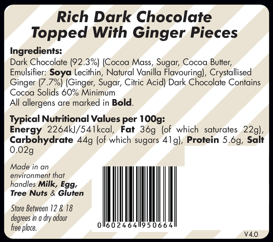 Ginger and Dark Chocolate