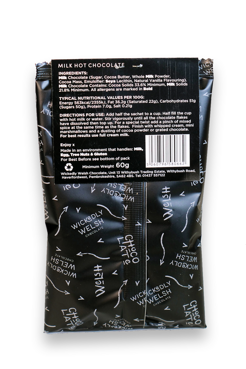 5x Hot Chocolate Sachets (Serves 10)