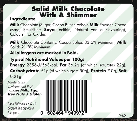 Hen Wlad Fy Nhadau (Land of my Fathers) Milk Chocolate Bar