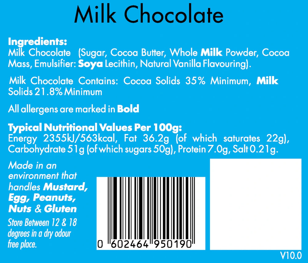 Moreish Milk Chocolate Bar