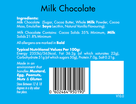 Moreish Milk Chocolate Bar