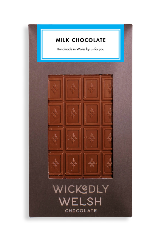 Moreish Milk Chocolate Bar - Wickedly Welsh Chocolate