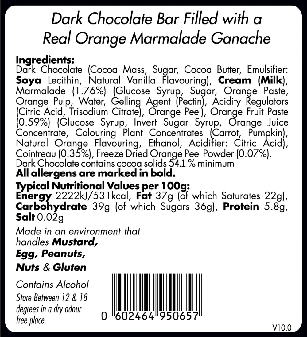 Orange Marmalade Bar - Great Taste Award Winner