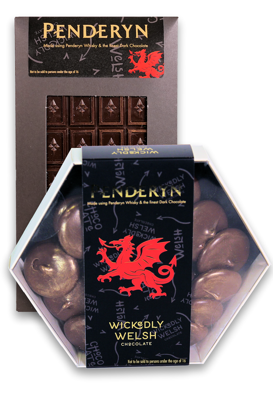 Penderyn Welsh Whisky Chocolate Bar & Puddle Deal