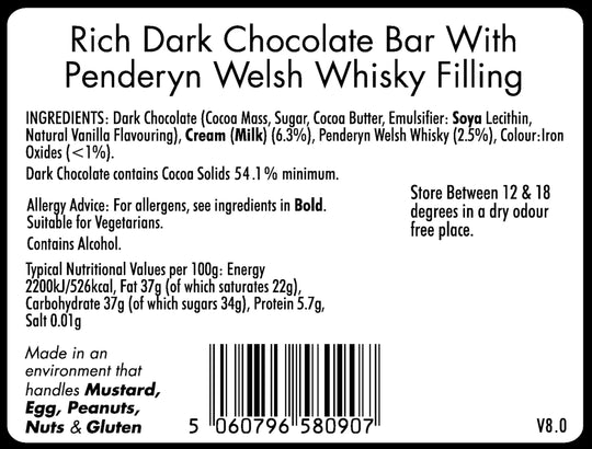 Penderyn Welsh Whisky Chocolate Bar & Puddle Deal