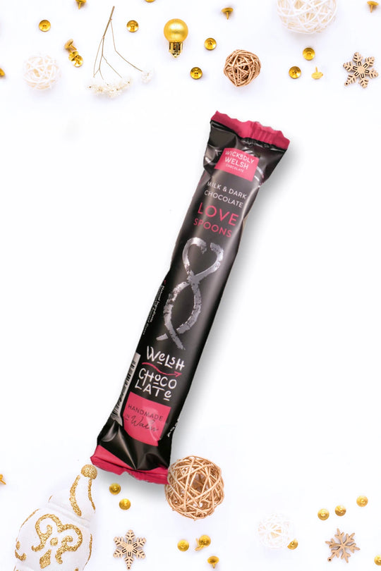 Milk & Dark Chocolate Lovespoons