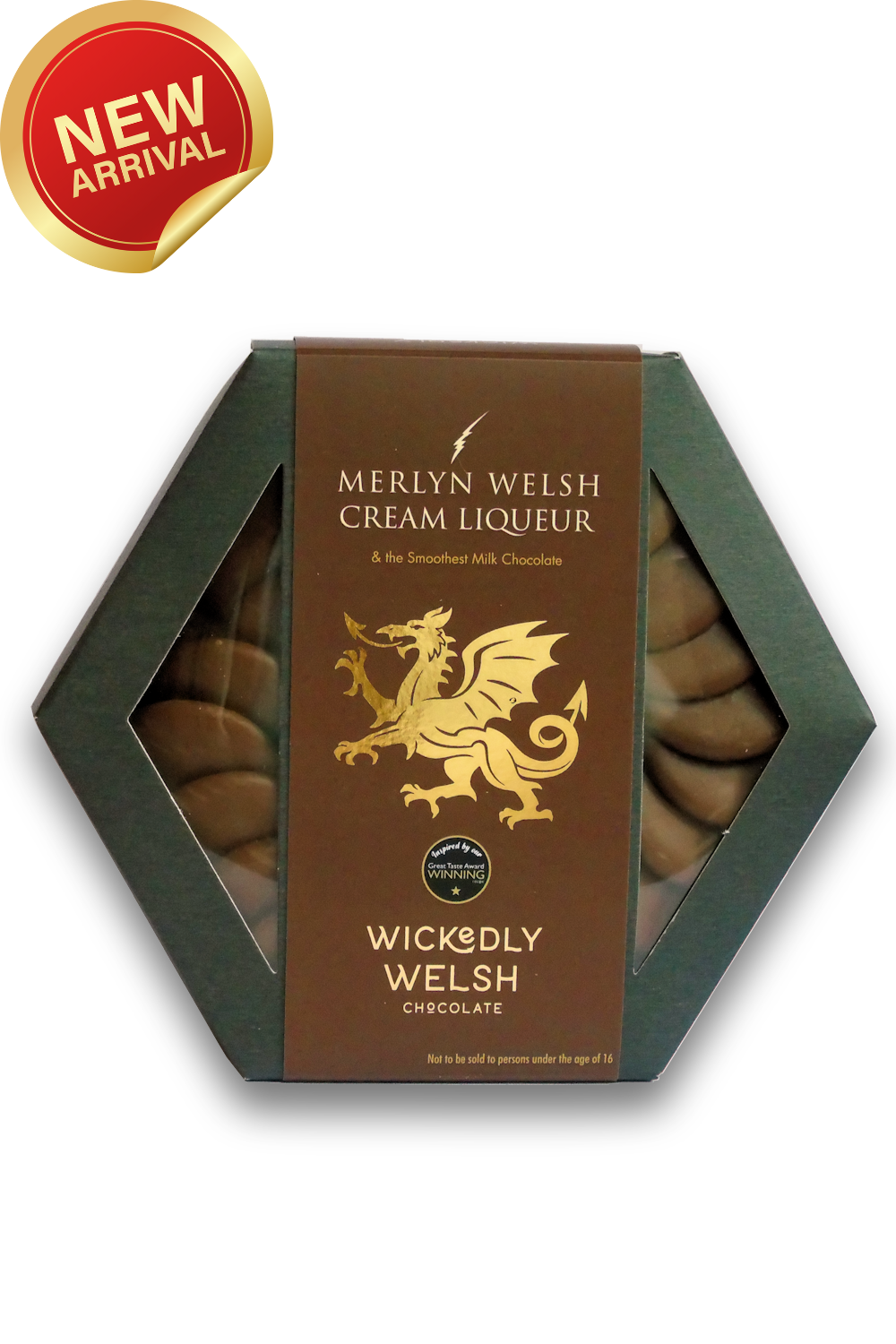 Penderyn Merlyn Welsh Cream Liqueur - Wickedly Welsh Chocolate