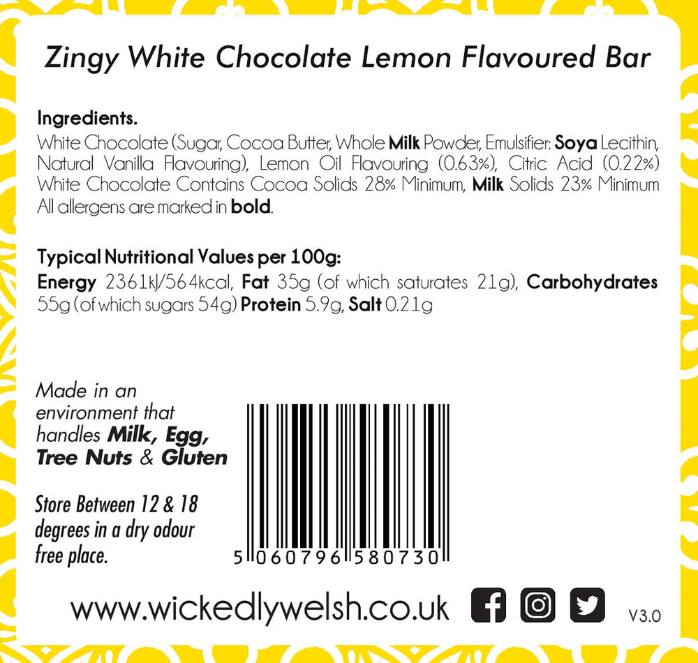 Lemon Sherbet Bar
